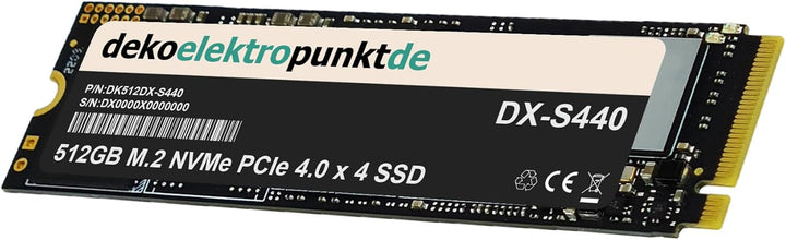 512GB M.2 NVMe Gen4 SSD Festplatte passend für GIGABYTE Z790 Gaming X AX Mainboard, Alternatives Ers