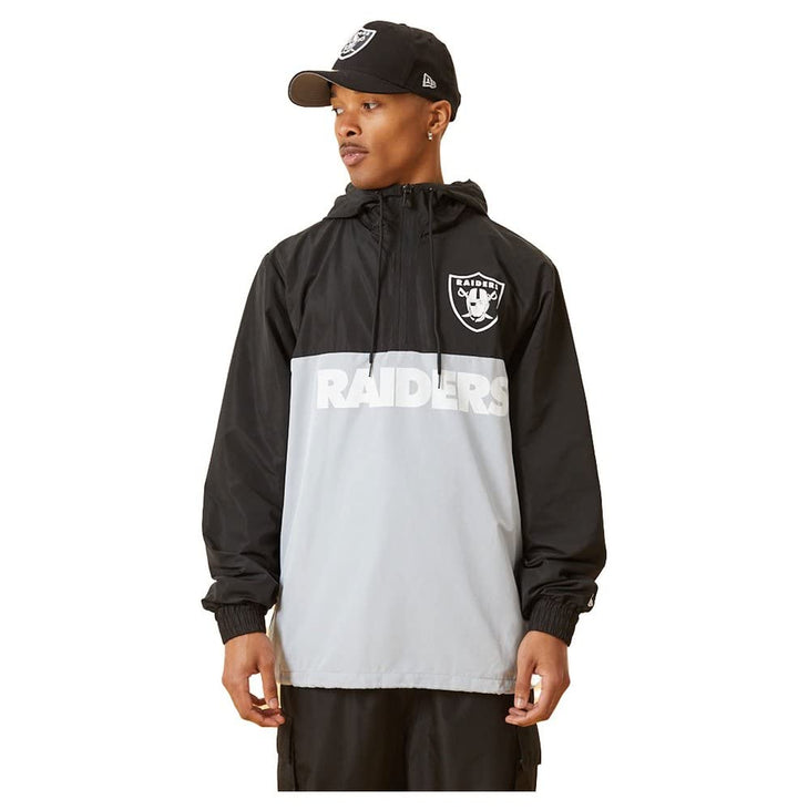 New Era NFL LAS Vegas Raiders Tear Logo Hoodie Pullover M Blkdgr, M Blkdgr