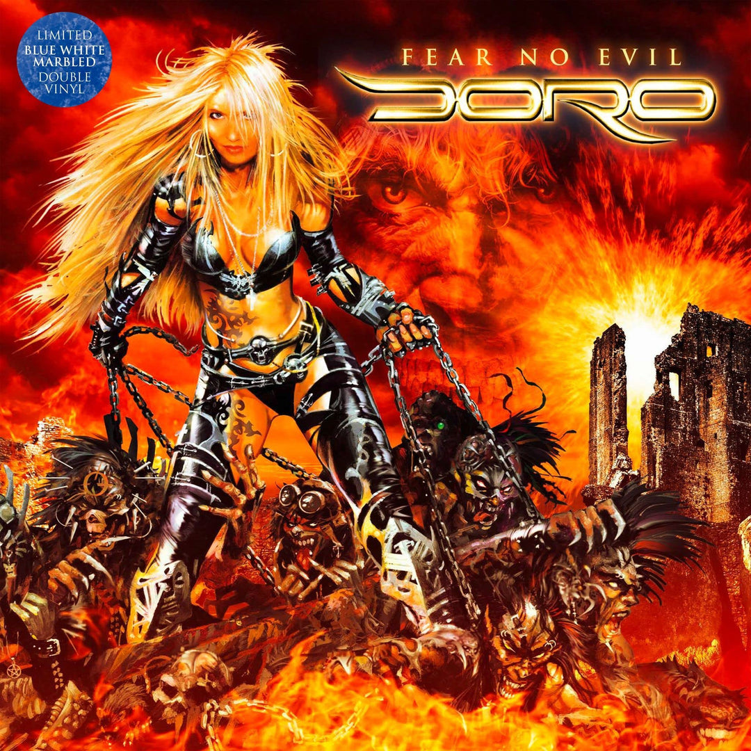 Fear No Evil Blue White, Vinyl