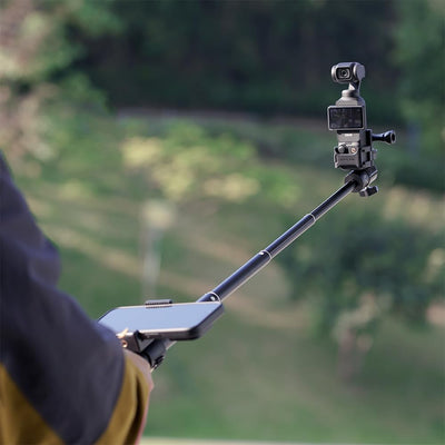 MAXCAM Selfie Stick Stativ Verlängerungsstab für DJI Osmo Pocket 3, 90CM Aluminiumlegierung Verlänge