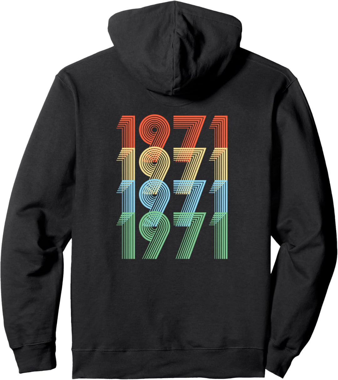 1971 Geburtstagsgeschenk Pullover Hoodie