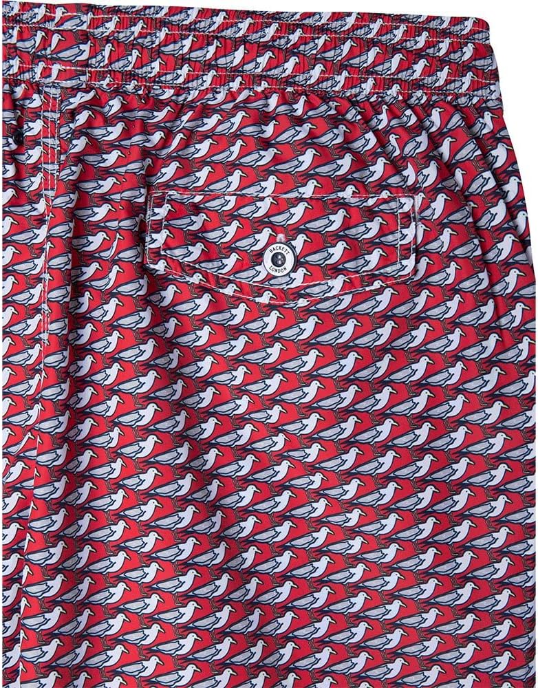 Hackett London Herren Shorts Seagulls L 2fnracing Red, L 2fnracing Red