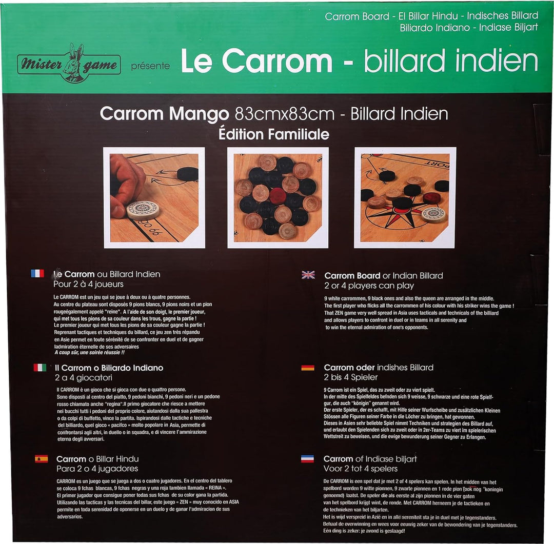 weiblespiele 04144 - Carrom Mango 83, Turnierausführung 83 cm, 83 cm