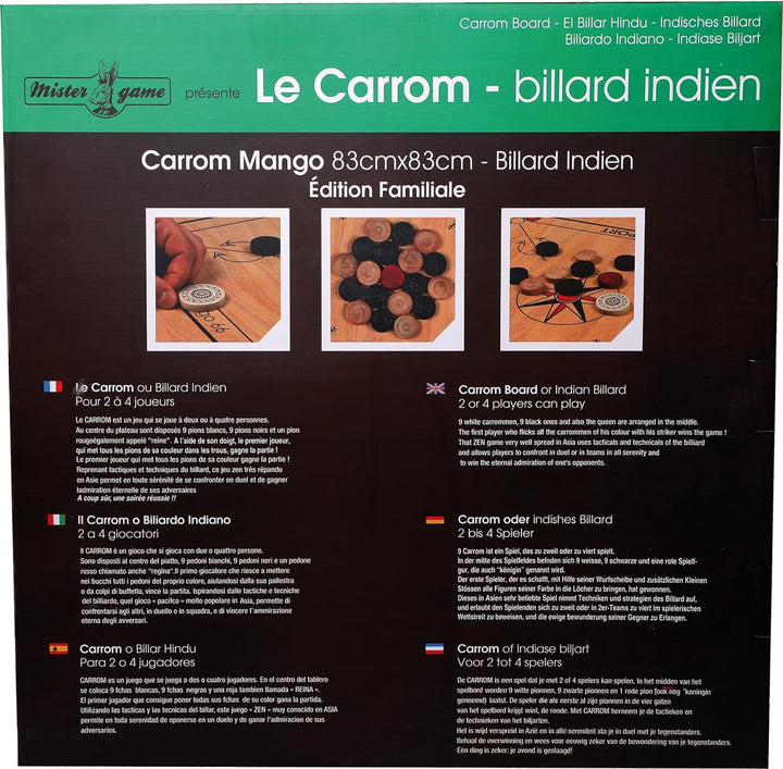 weiblespiele 04144 - Carrom Mango 83, Turnierausführung 83 cm, 83 cm