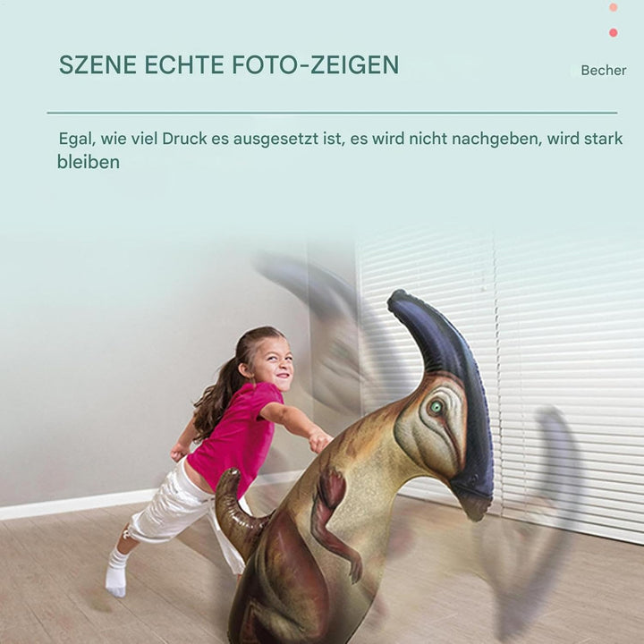 Dinosaur Boxsack Box Training Aufblasbar Spielzeug | 94 cm Kinder Boxsack mit Sofortiger Rückfederun