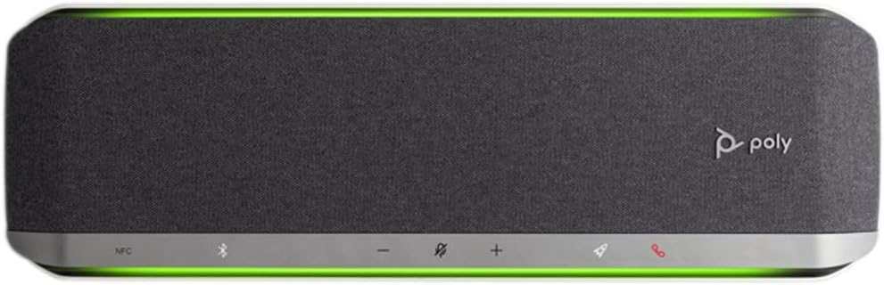 Poly - Sync 60 Smart Speaker-Phone (Plantronics) für Flexibles Arbeiten - Anschluss an PC/Mac mit US