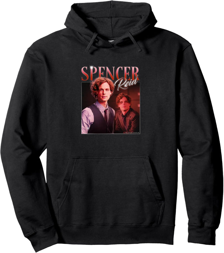 Kriminelle Gedanken 80er Spencer Reid Pullover Hoodie