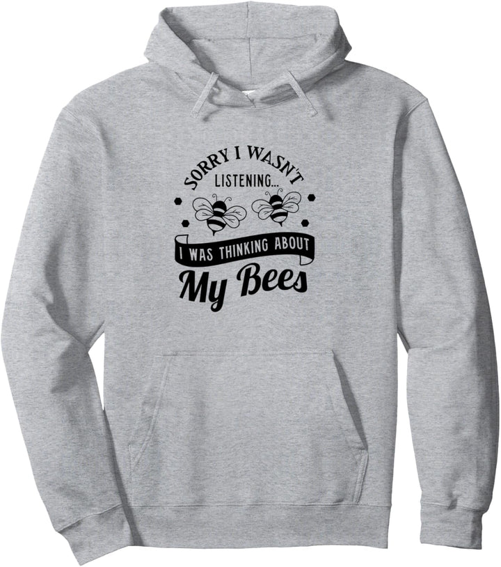 Nachdenken über niedliche Bienen Wildlife Honey Pullover Hoodie