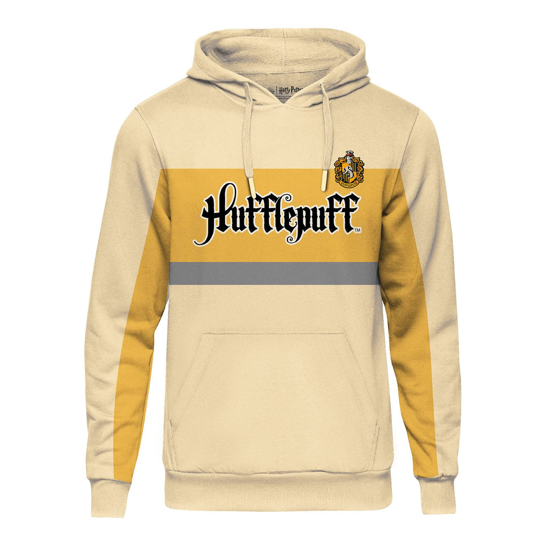 Harry Potter Hoodies mit verschiedenen Team Motiven für Herren Damen Unisex Baumwolle M Hufflepuff,