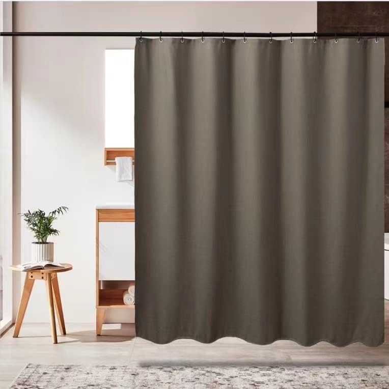 Teleskopstange 120-215CM(47"-84") Gardinenstange Ausziehbar Duschvorhangstange Ohne Bohren, edelstah