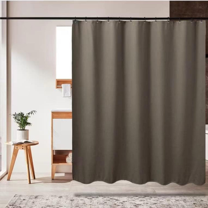 Teleskopstange 120-215CM(47"-84") Gardinenstange Ausziehbar Duschvorhangstange Ohne Bohren, edelstah