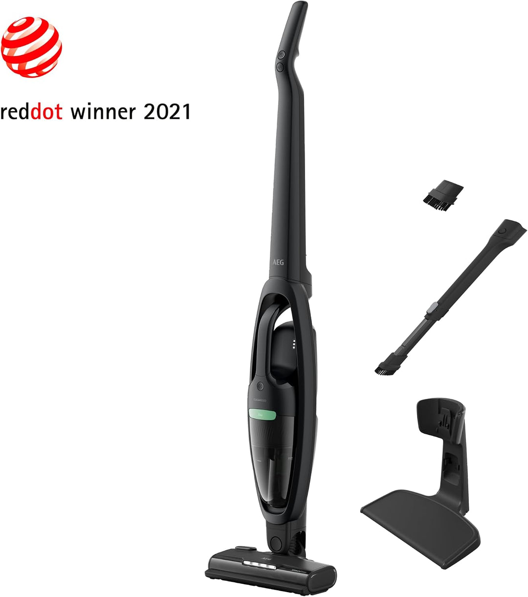 AEG CLEAN 5000 Cordless Cleaner 2in1 ÖKO Akku-Staubsauger kabellos/Akku-Laufzeit: bis zu 50 Min. / F
