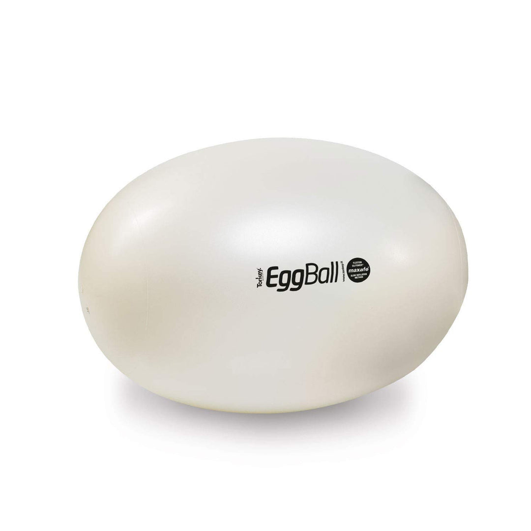 Original PEZZI Eggball MAXAFE 55 cm weiss Sitzball Gymnastikball Pezziball Ball