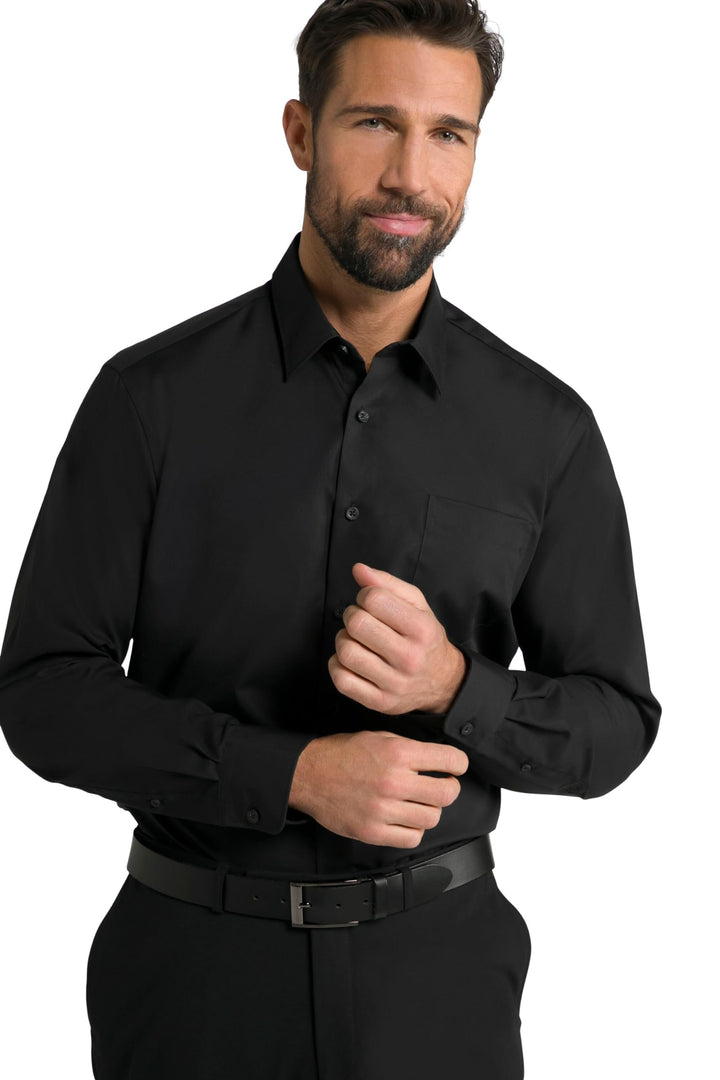 JP 1880 Herren Hemd, Business, Bügelfrei, Kentkragen, Langarm, Comfort Fit, Bis 8XL Hemd (1er Pack)