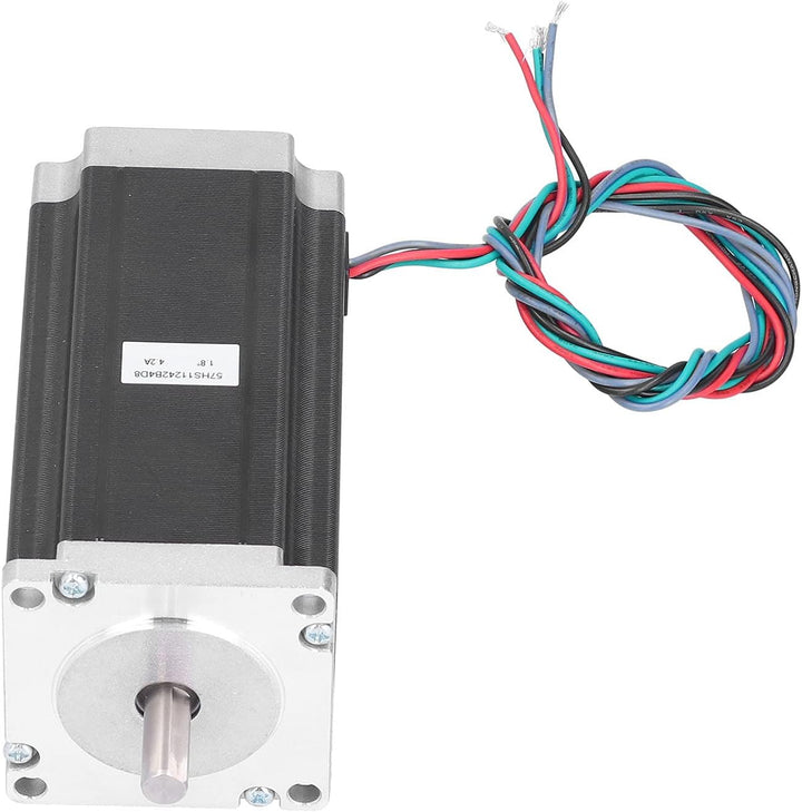 57 Schrittmotor, 24V 4.2A 3Nm High Torsion Motoren mit 8mm Welle für DIY CNC 3D Drucker(57HS11242B4D