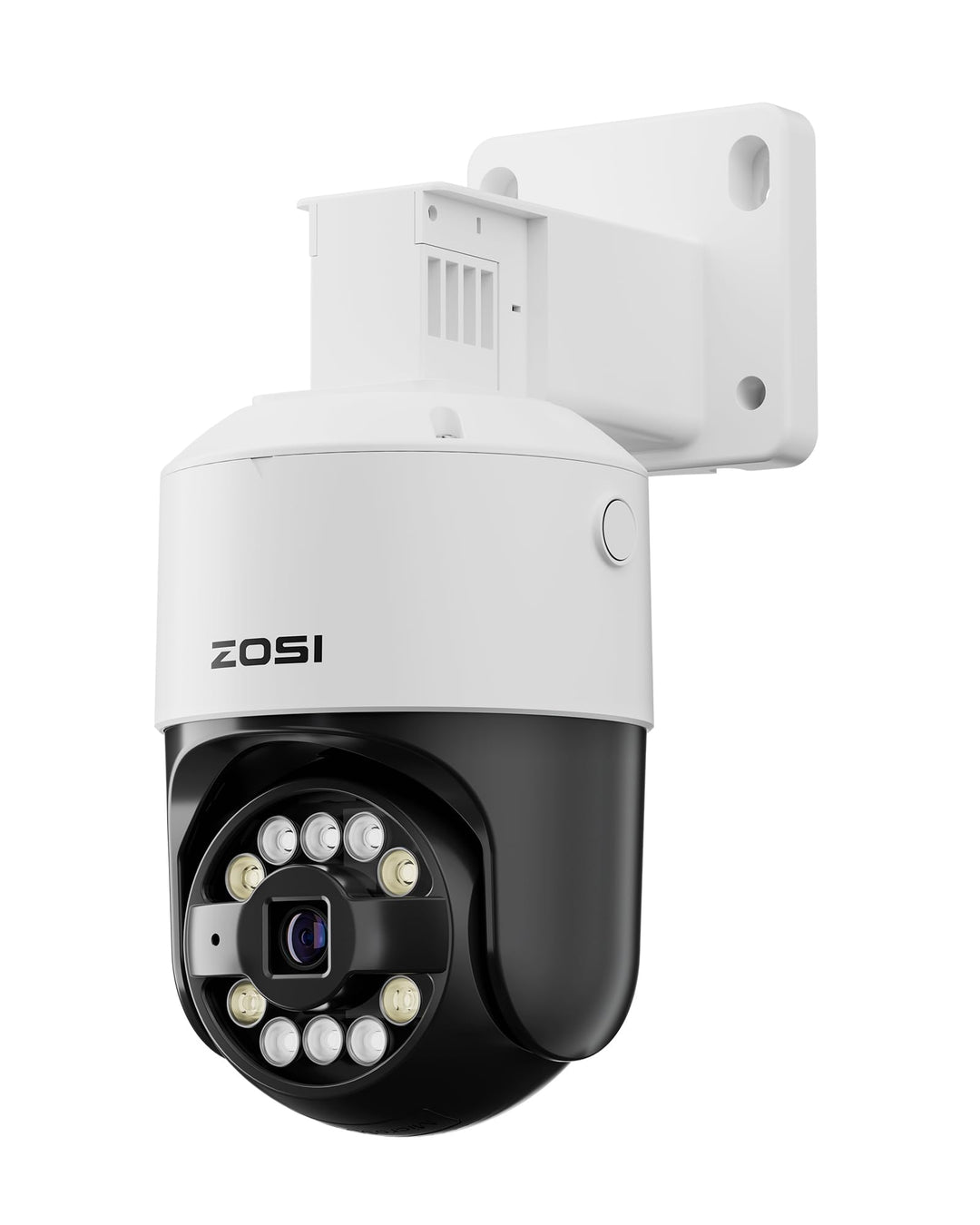 ZOSI 5MP PoE Überwachungskamera Aussen, 360° Outdoor Kamera mit 2-Wege-Audio, Personenverfolgung, Fa
