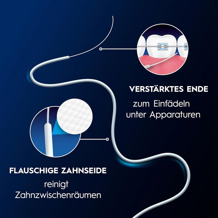 Oral-B Superfloss Zahnseide 50 Stück, 12er Pack (12x 50 Stück) 11, 11