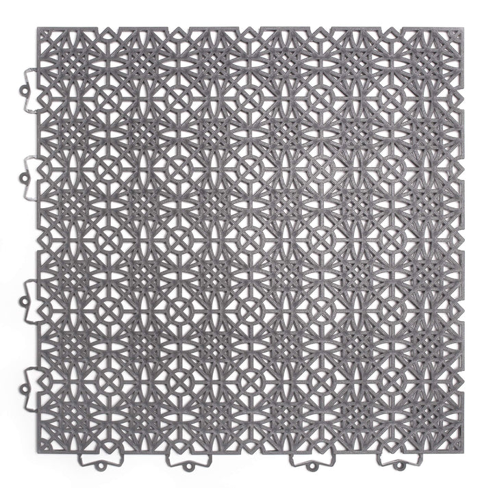 andiamo Terra Sol Terassenfliesen Klicksystem - Kunststoffplatten Aussenbereich für Balkon - Terasse