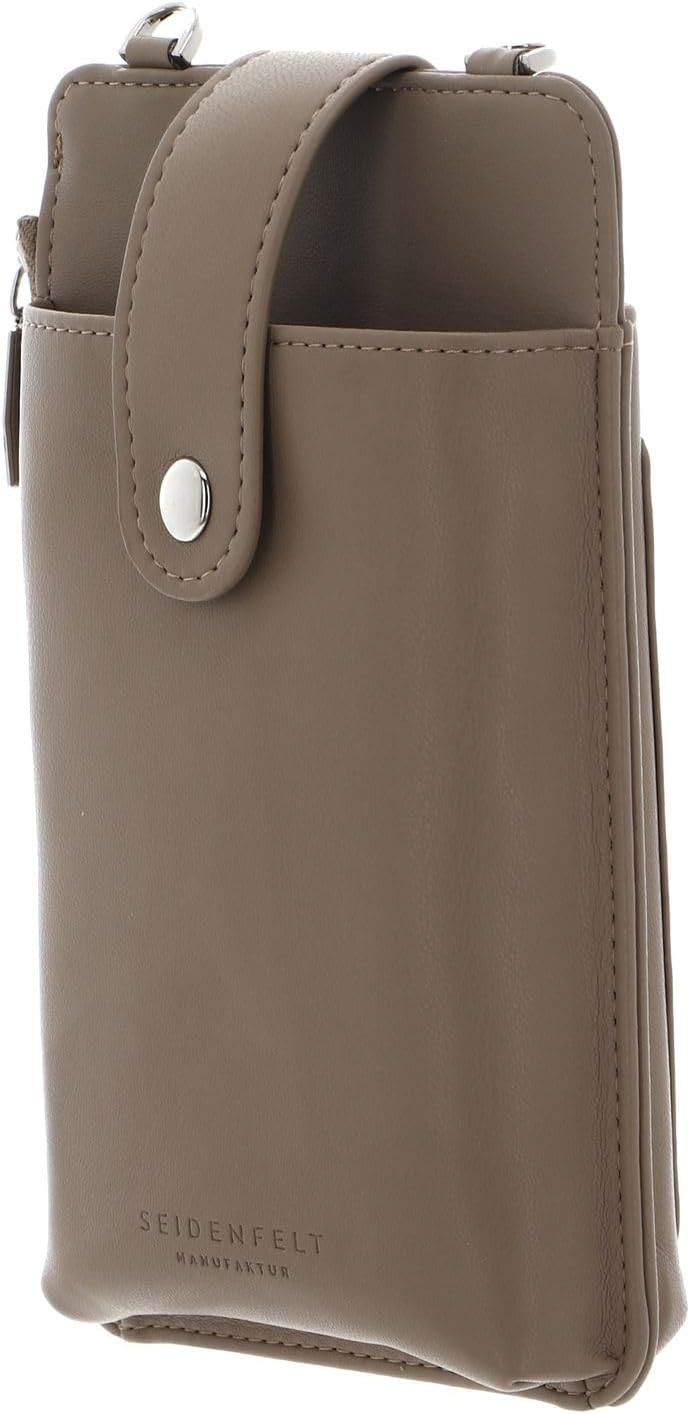 Seidenfelt Medja - Handytasche 18 cm powder taupe, powder taupe