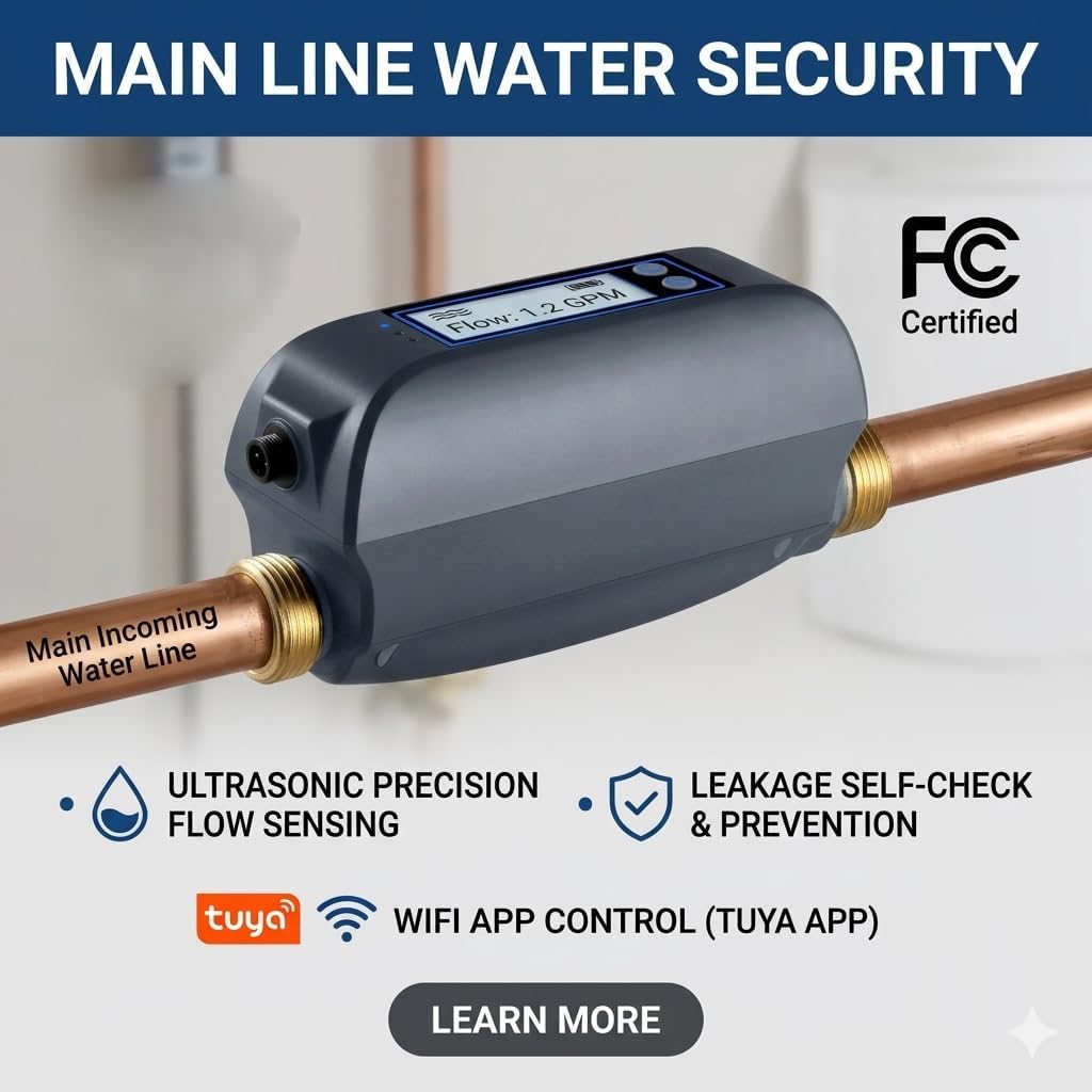 Haozee WiFi Smart-Wasserventil und automatische Abschaltung, Automatisierungsszene funktioniert mit
