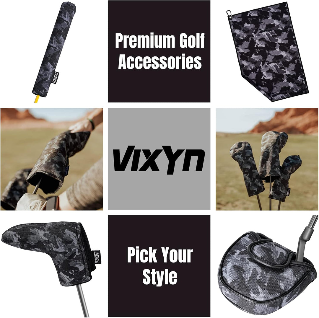 VIXYN Schlägerhaube – coole Putterabdeckung – Schläger-Putter-Schlägerhaube – Fleece-gefütterte Putt