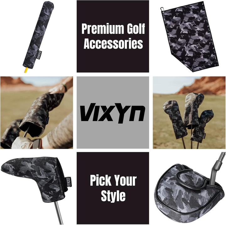 VIXYN Schlägerhaube – coole Putterabdeckung – Schläger-Putter-Schlägerhaube – Fleece-gefütterte Putt