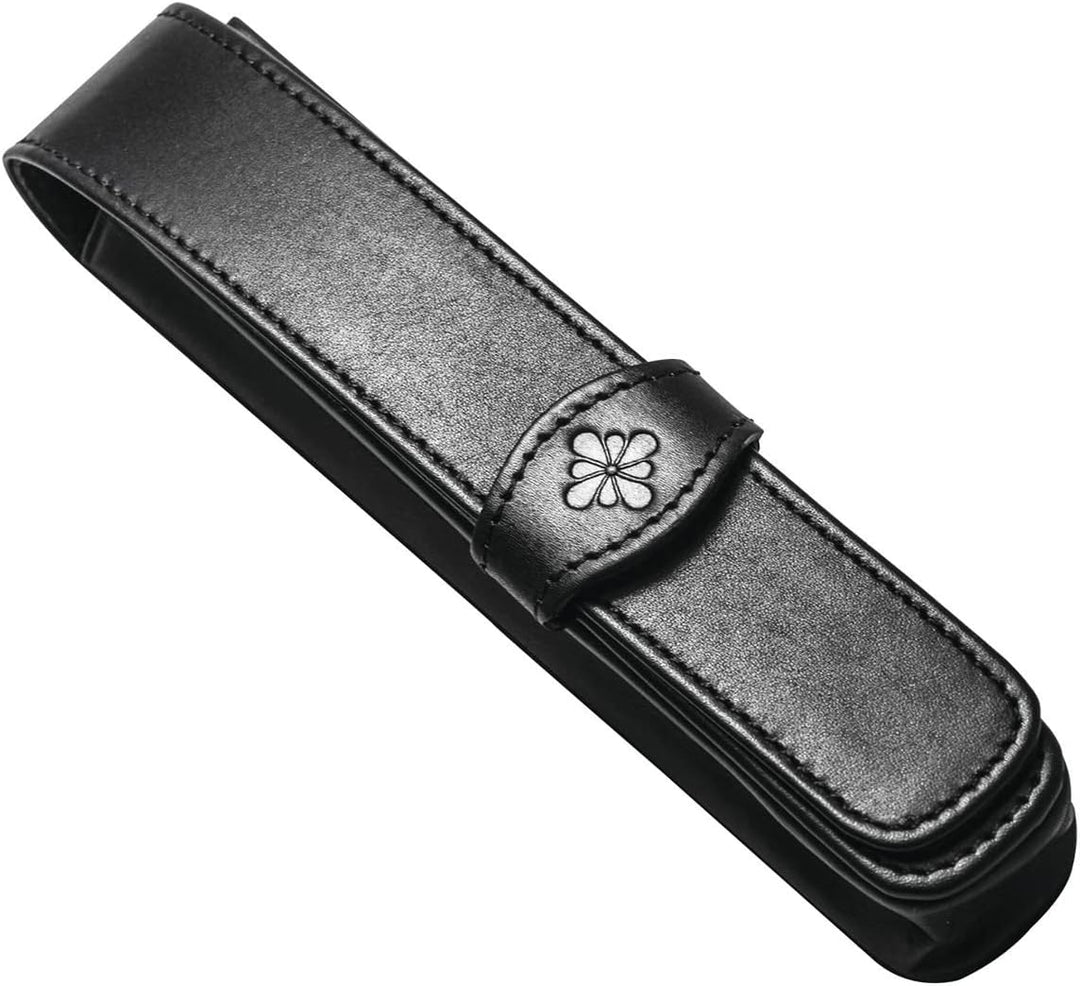 DIPLOMAT - D41000004 - Lederhülle Für 4 Stifte - Schick und Elegant - Langlebig - Schwarz 4 Pens, 4