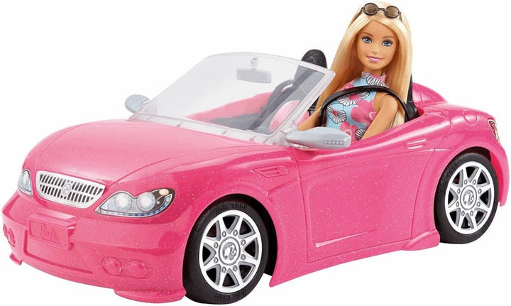 Barbie FPR57 - Puppe mit Cabrio, Spielzeug ab 3 Jahren Single, Single