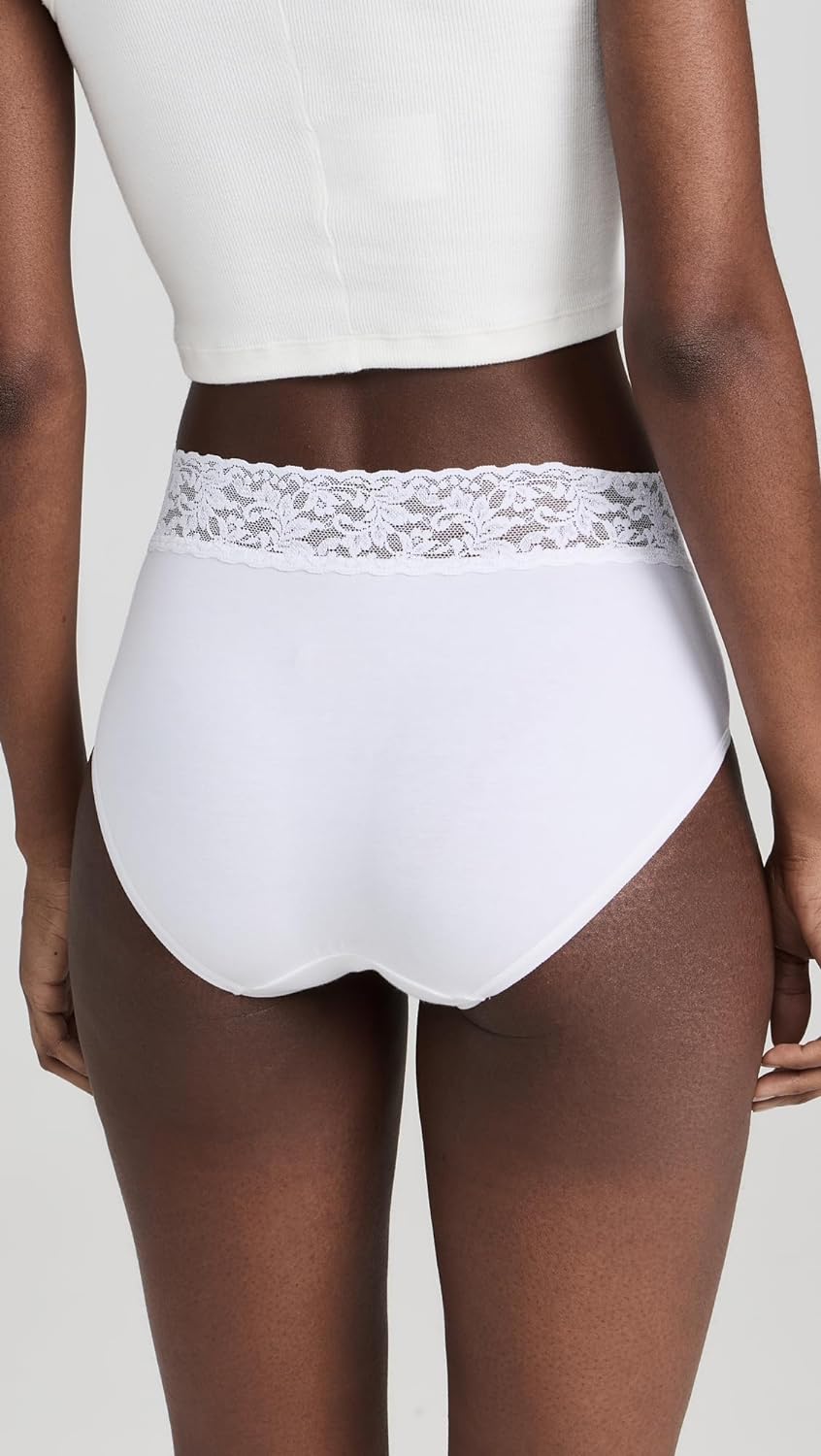Organic Cotton Brief, White, Size S