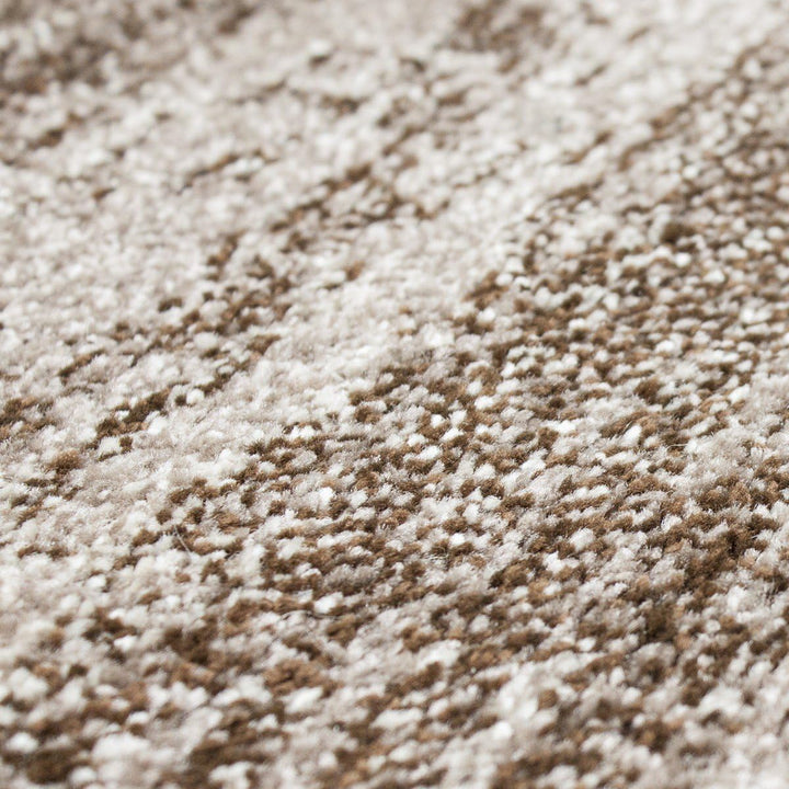 VIMODA Modern Braun Kurzflor Meliert Farbecht Pflegeleicht, Masse:80 x 150 cm, 80 x 150 cm