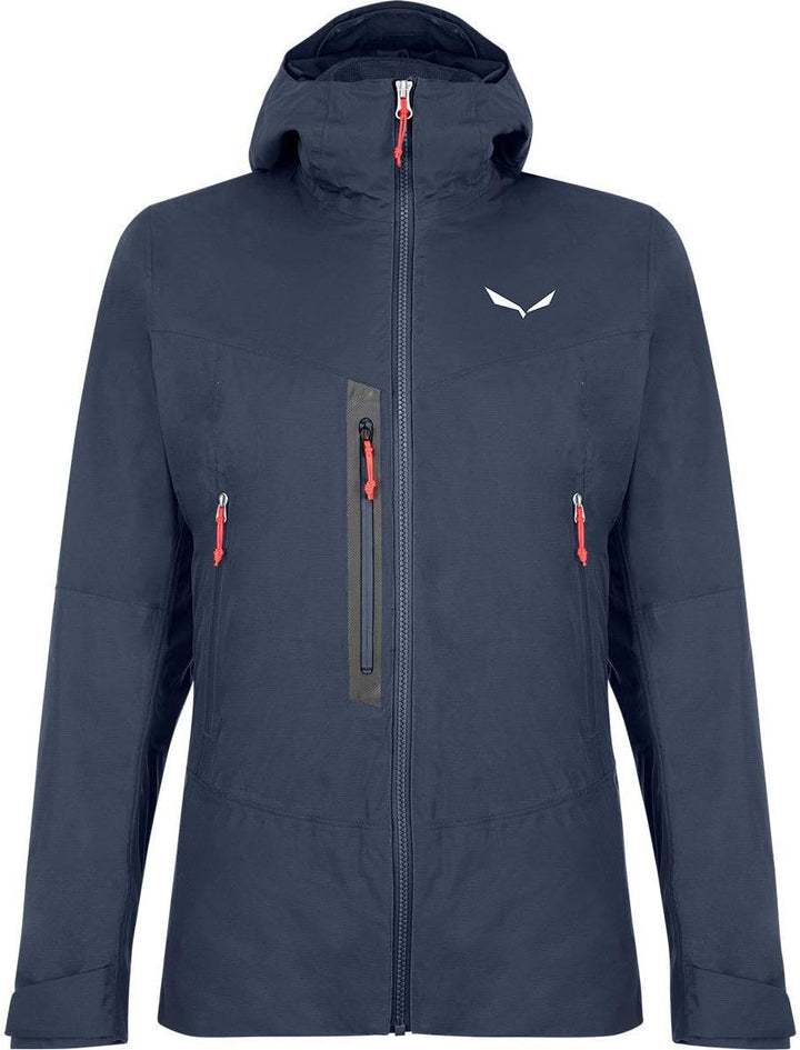 Salewa Herren PELMO PTX 2L W CONVERTIBLE JKT, Powertex Hardshell 2 in 1 Doppeljacke L Navy Blazer/60