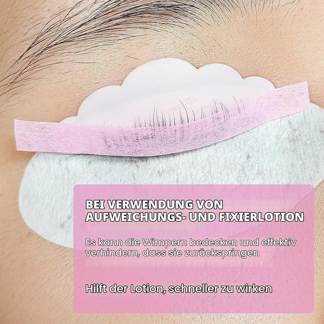 Libeauty Lash Lift Papier, 1000 Stück Wimpernlift Bänder, wiederverwendbares Lash Lift Ribbon, Wimpe