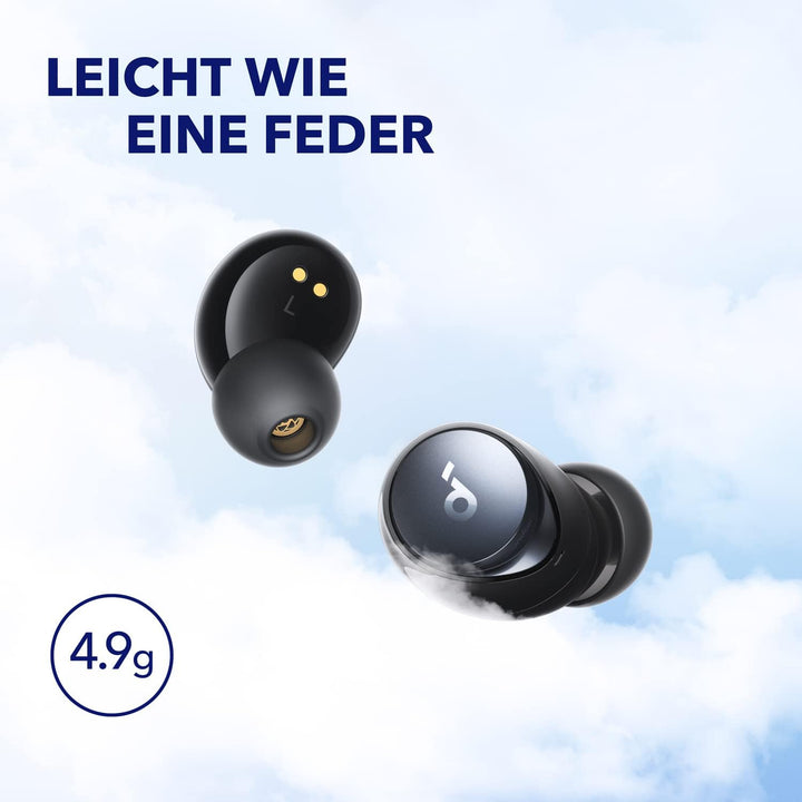 soundcore by Anker Space A40, Automatische Geräuschunterdrückung bis 98%, Kabellose Earbuds, 50h Wie