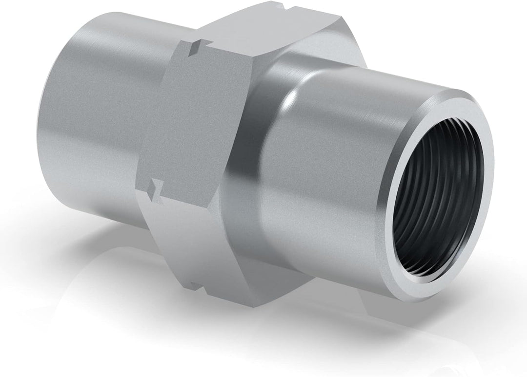 100x Verbinder M10 x 1 für Bremsleitung 4,75 mm Bördel E Typ ODD Profi Bremsleitungsverbinder DIN/IS