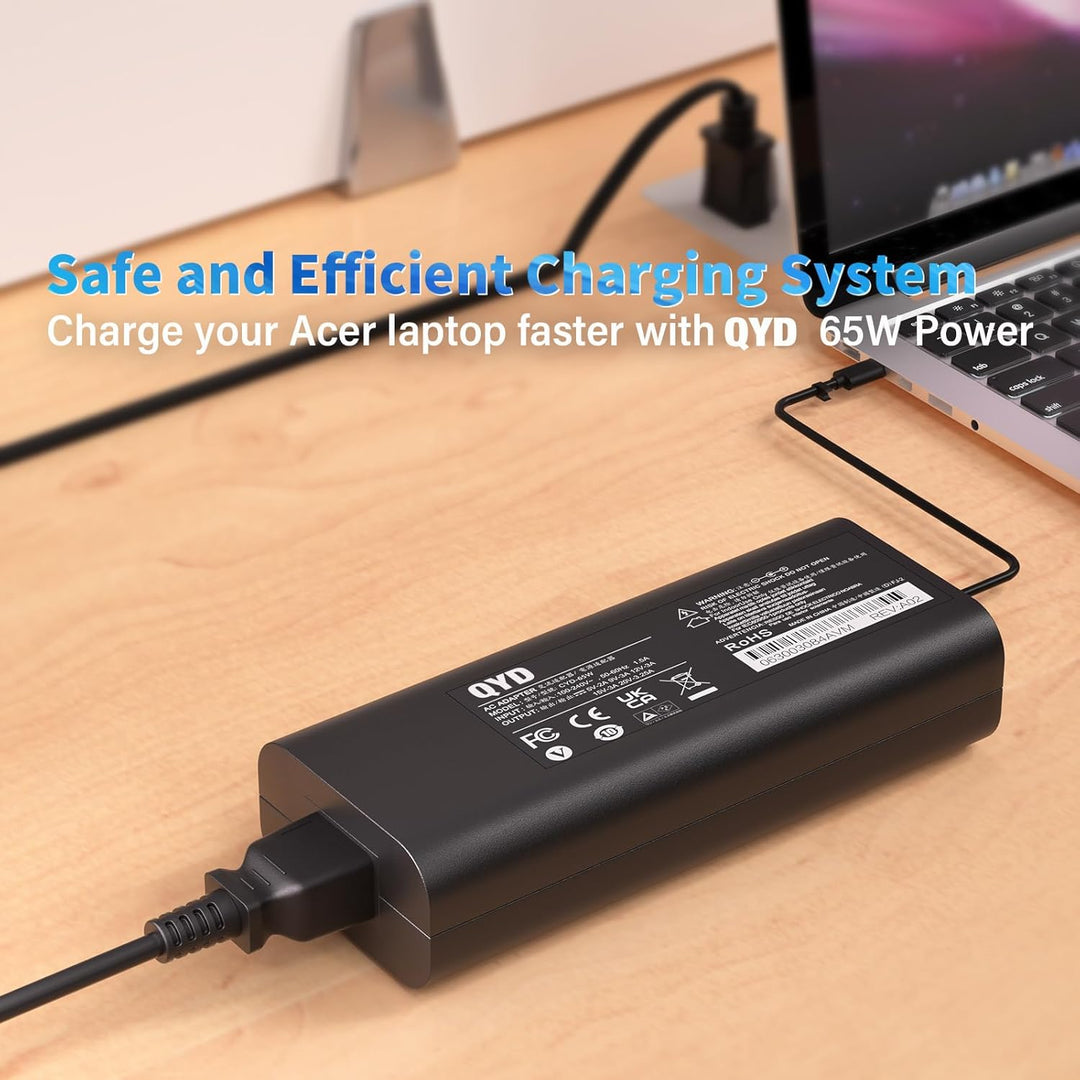 Laptop Ladekabel USB C 65W Netzteil Ladegerät für Dell Latitude 3330 5330 5430 5490 5410 5420 5520 5