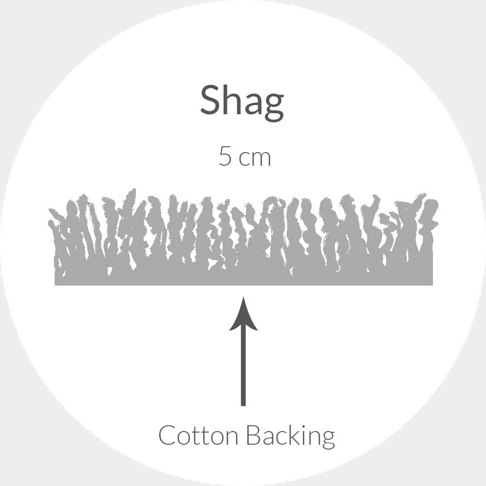 SAFAVIEH Zottelig Teppich für Wohnzimmer, Esszimmer, Schlafzimmer - Vancouver Shag Collection, Hoher