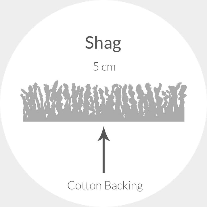 SAFAVIEH Zottelig Teppich für Wohnzimmer, Esszimmer, Schlafzimmer - Artic Shag Collection, Hoher Flo