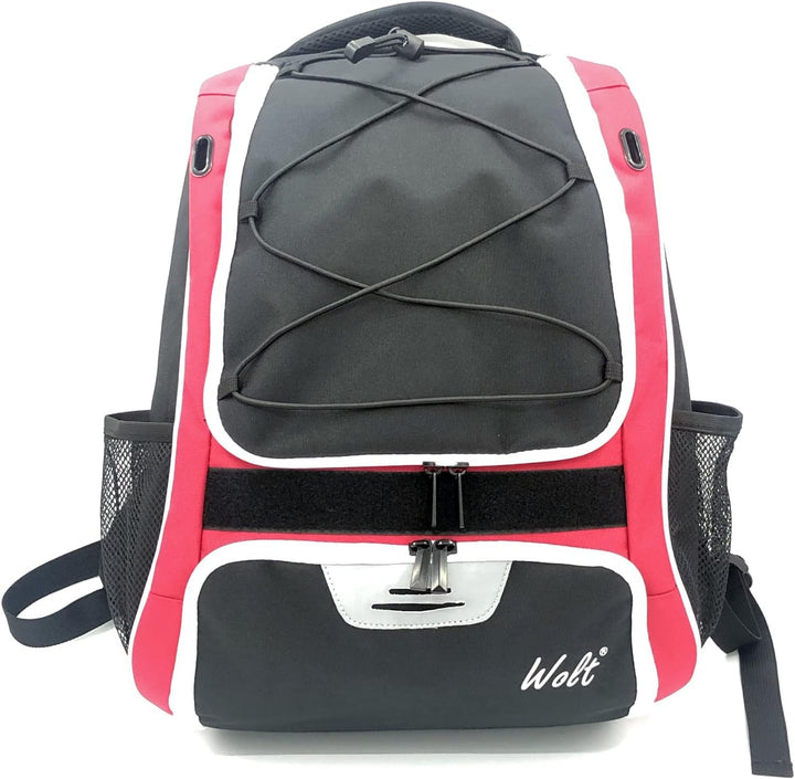 WOLT Baseball-Tasche für Jugendliche: Schläger-Rucksack für Baseball, T-Ball &amp; Softball-Ausrüstung &amp;