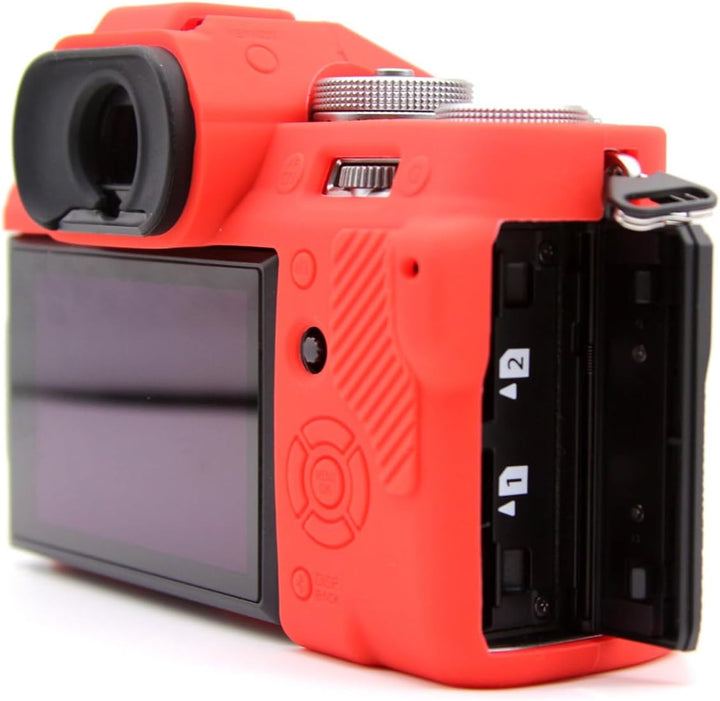 Rieibi Fuji XT5 X-T5 Hülle, Weiche Silikon Schutzhülle für Fujifilm XT5 X-T5 Kamera, Leichte Fuji X-