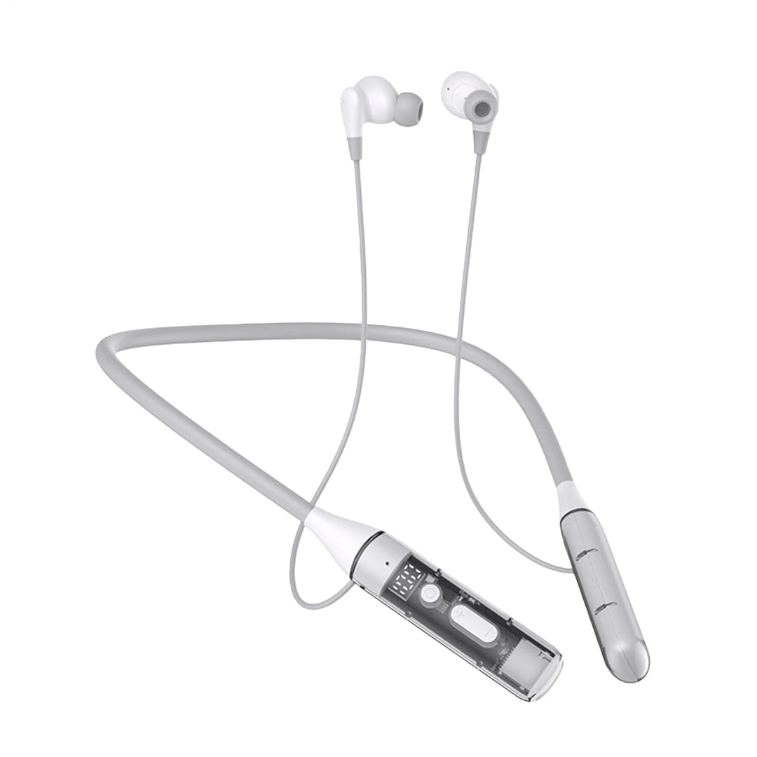 Kopfhörer Mit Halsband - Kabellos Im Nacken-Design | Magnetisch Ergonomisch Atmungsaktiv Für Sport F
