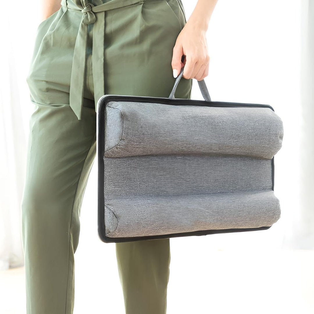 Premium Laptop-Tisch für Bett, Sofa, Couch, Auto Dank Kissen | Laptop Unterlage Schoss mit Mauspad |
