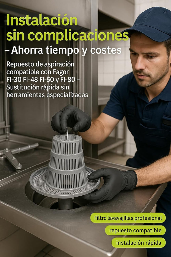 CubetasGastronorm Filter FAGOR ASPIRACION FI-30/48/50/80-91FA29332