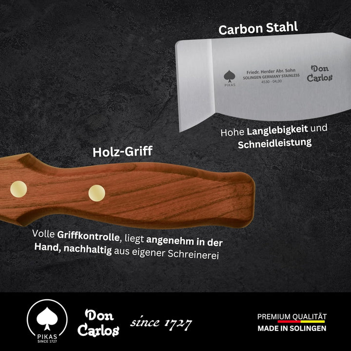 DON CARLOS Kratzmesser/Pallett Knife, Professionelles Entglasungswerkeug/Fenstermesser - universelle