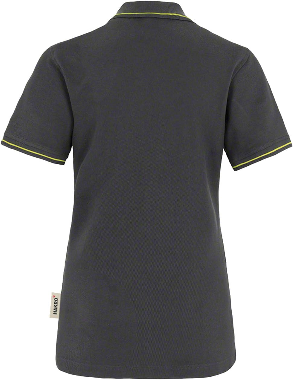 HAKRO Damen Polo-Shirt Casual - 203 - mehrere Farben S Anthrazit/Kiwi, S Anthrazit/Kiwi