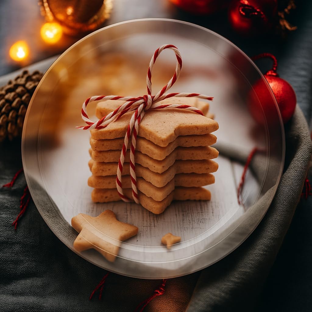 Weihnachtsteller aus Metall - 4 Stück - Weihnachts- oder Nikolaus-Teller mit verschiedenen Motiven f