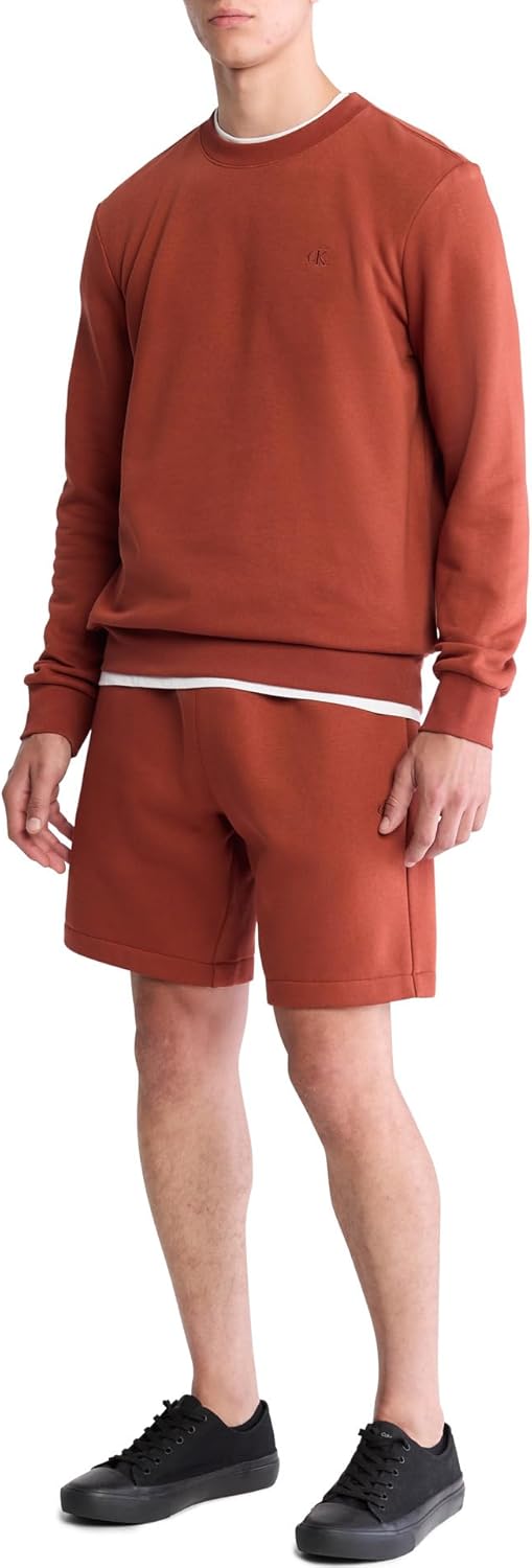 Calvin Klein Herren 2026 Golfpullover Rundhals Weich Leicht Atmungsaktiv S Roasted Russet, S Roasted