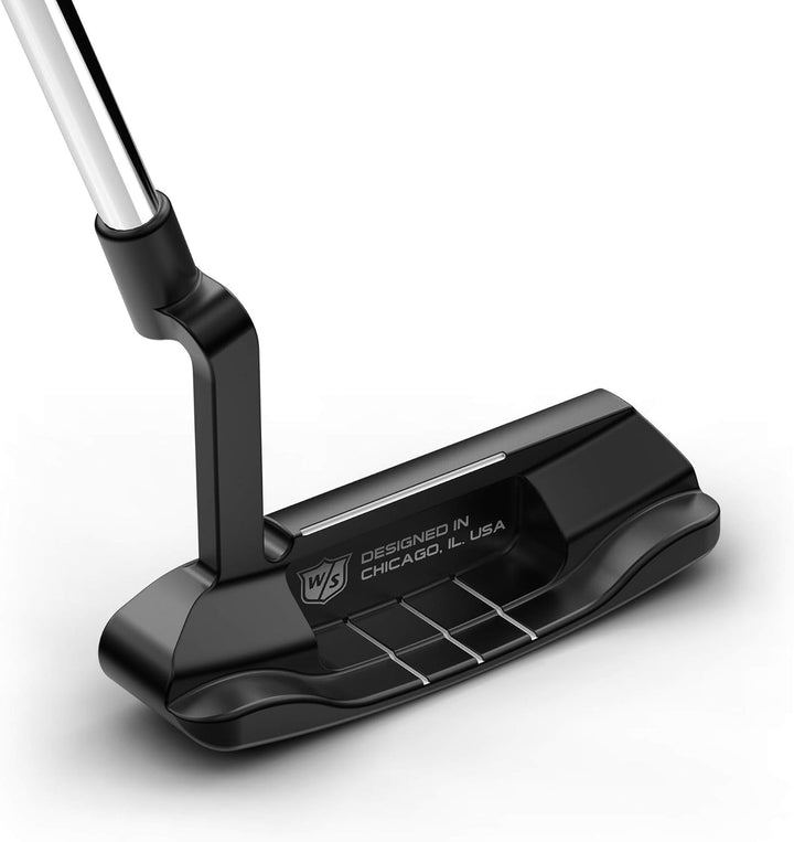 Wilson Staff Infinite Golf Putter, Steel, 34 Inches Rechts Infinite Schwarz, Rechts Infinite Schwarz