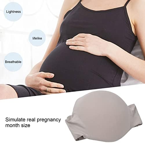 HEEPDD Gefälschter Schwangerschaftsbauch, Memory Foam Leichte Atmungsaktive Simulation Gefälschter B