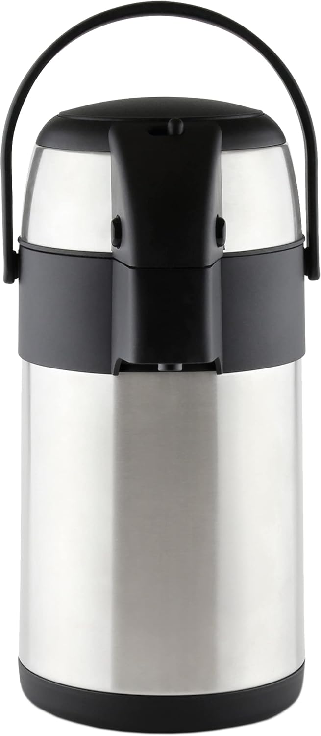Pioneer Flasks Isolierkanne, 18/10 Edelstahl, Argent, 5 Litre Argent 5 Litre, Argent 5 Litre