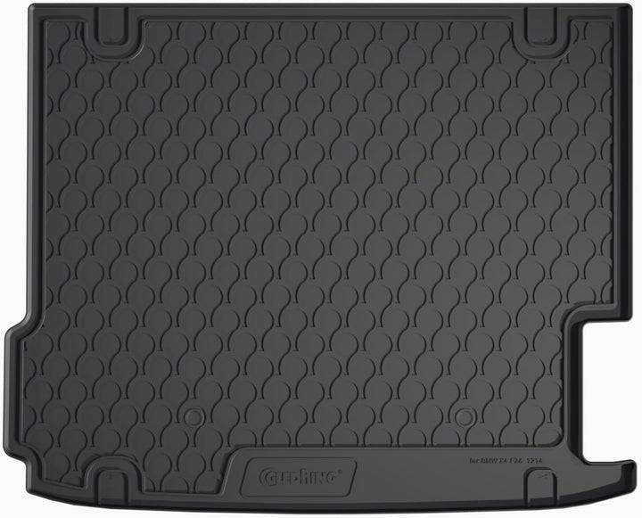 GLEDRING 1214 Rubbasol (Gummi) Kofferraumwanne passend für BMW X4 (F26) 2014-2018, Schwarz Kofferrau